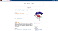 Desktop Screenshot of decimaltime.hynes.net